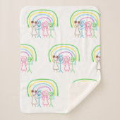 Laden Sie Kinder hoch, in denen Kids-Artwork Gezei Sherpadecke (Vorderseite)