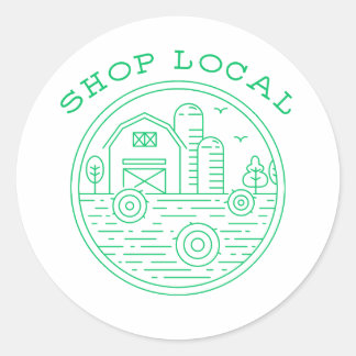 Laden Sie lokales Sticker