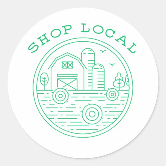 Laden Sie lokales Sticker (Vorderseite)
