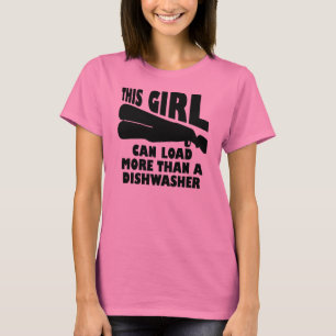 Laden Sie mehr als ein Spülmaschinen-lustiger T - T-Shirt