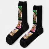 Laden Sie Personalisierte Begleiter-Foto-Geschenke Socken (Linkes Detail)