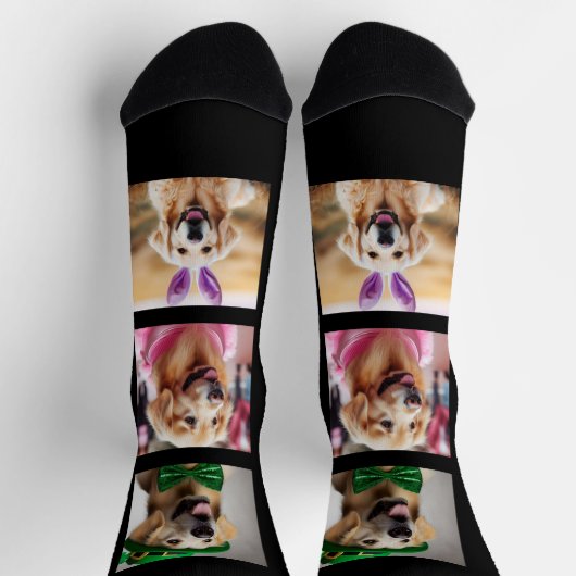 Laden Sie Personalisierte Begleiter-Foto-Geschenke Socken (Oben)