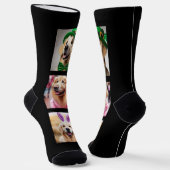 Laden Sie Personalisierte Begleiter-Foto-Geschenke Socken (Gewinkelt)