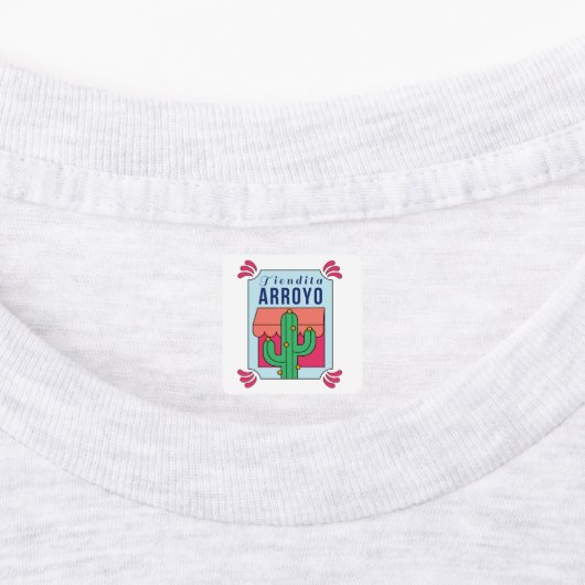 Laden Sie Personalisierte Logo-Aufkleber hoch Etiketten (Befestigt)