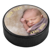 Laden Sie Selfie hoch und erstellen Sie ein benutz Eishockey Puck (3/4)