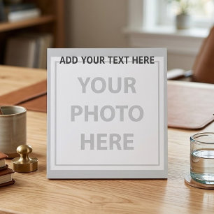 Laden Sie transparente Fotos hoch und fügen Sie Te Notizblock