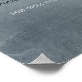 Laden Sie Überschwänglichkeit in Ihre Zuhause ein Poster (Ecke)