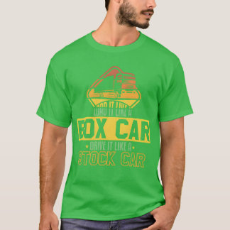 Laden Sie wie Bo Car Drive Stock Car vintage T-Shirt
