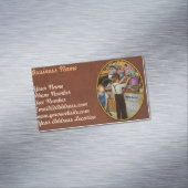 Laden - Süßigkeiten für uns beide 1940 Magnetische Visitenkarte (Beispiel)