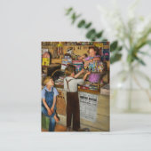 Laden - Süßigkeiten für uns beide 1940 Postkarte (Stehend Vorderseite)