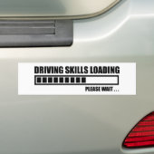 Laden von Fahrfähigkeiten Autoaufkleber (Auf Auto)