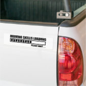 Laden von Fahrfähigkeiten Autoaufkleber (Auf Lkw)