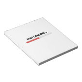 Laden von Furzen Notizblock (angewinkelt)