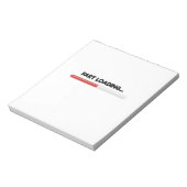 Laden von Furzen Notizblock (Rotiert)