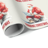 Laden Weihnachten Weihnachtsdesign Geschenkpapier (Rolleneckpunkt)