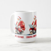 Laden Weihnachten Weihnachtsdesign Kaffeetasse (Vorderseite Links)