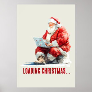 Laden Weihnachten Weihnachtsdesign Poster