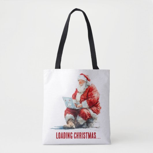 Laden Weihnachten Weihnachtsdesign Tasche (Vorderseite)