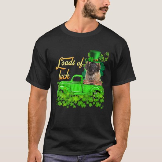 Läden zum Leonberger St. Patrick's Day T-Shirt (Vorderseite)