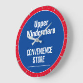 Ladenbesitzer-Uhr Große Wanduhr (Winkel)
