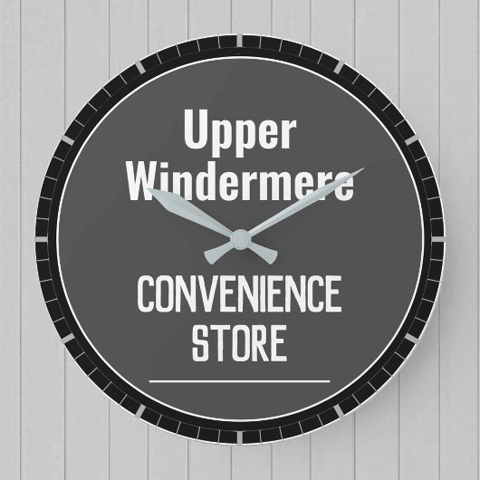 Ladenbesitzer-Uhr Große Wanduhr