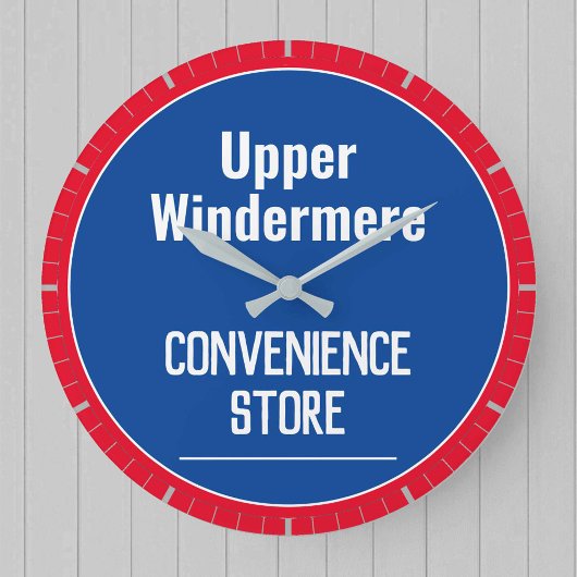 Ladenbesitzer-Uhr Große Wanduhr