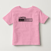 Ladende große Schwester - Rosa Kleinkind T-shirt (Vorderseite)