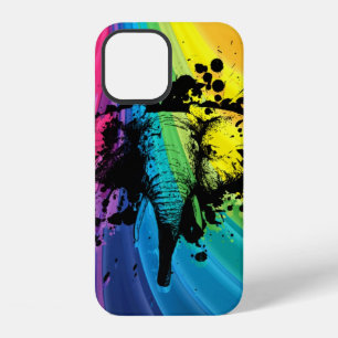 Ladender Bullenelefant auf Regenbogen Case-Mate iP iPhone 12 Hülle