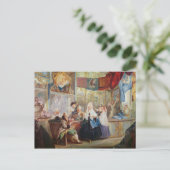 Ladeninnere Postkarte (Stehend Vorderseite)