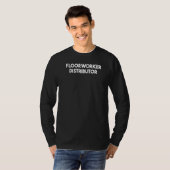 Ladenmitarbeiter Verteiler   T-Shirt (Vorne ganz)