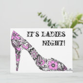 Ladennacht Einladung (Stehend Vorderseite)