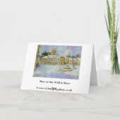 Laderaum auf dem Wold im Schnee Karte (Rückseite)