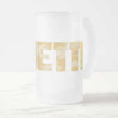 "Ladette" Armee Wüste Sturm Text Bierbrauerei Tass Mattglas Bierglas (VorderseiteRechts)