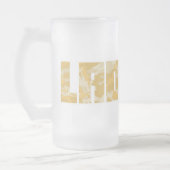 "Ladette" Armee Wüste Sturm Text Bierbrauerei Tass Mattglas Bierglas (Links)