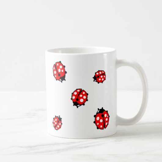 Ladiebug-Formation Kaffeetasse (Rechts)