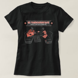 Ladies BO TAMBOURiNE CAFE T-Shirt