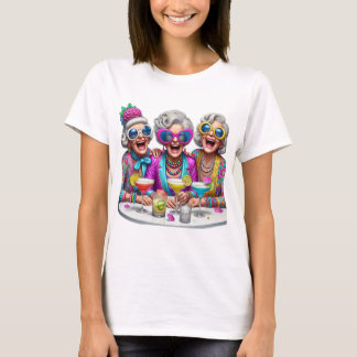 Ladies Champagne Wird Quirky girls png Wird Girls T-Shirt