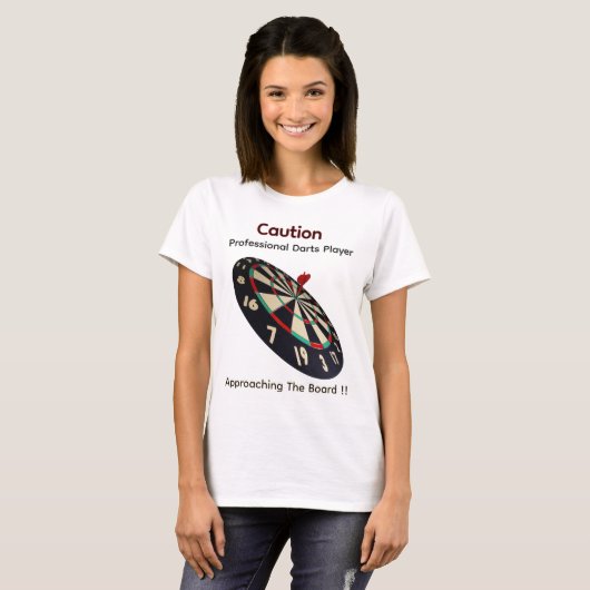 Ladies Funny Darts Profi, Tshirt (Vorne ganz)