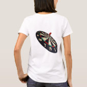 Ladies Funny Darts Profi, Tshirt (Rückseite)