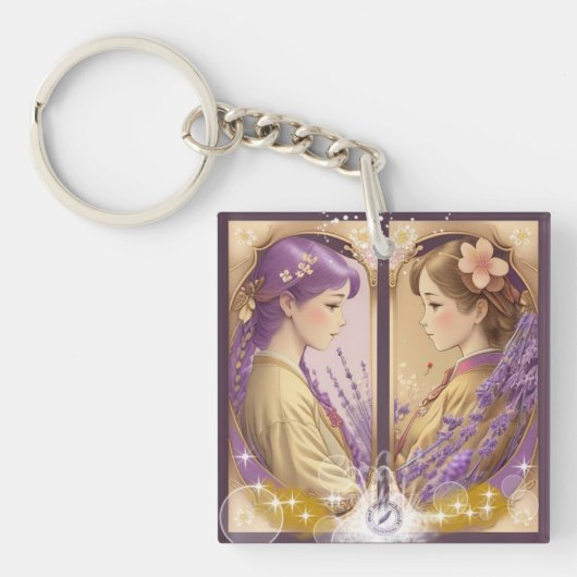 Ladies Gold Schmidt Stationery Schlüsselanhänger (Vorderseite)