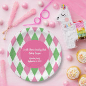 Ladies Golf League Party Dinner Plate Pappteller (Party)