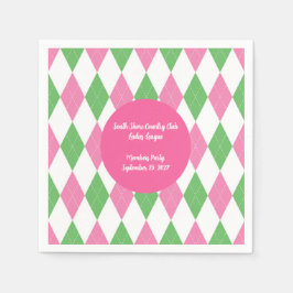 Ladies Golf League Party Napkins Serviette