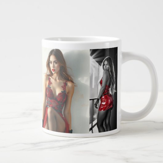 Ladies in Red Jumbo-Tasse (Rechts)