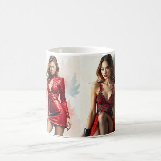 Ladies in Red Kaffeetasse (Mittel)