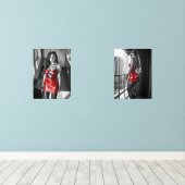 Ladies in Red - Print Set (Holzboden)