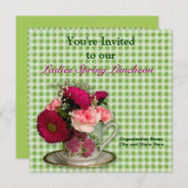 LADIES INVITATION - MULTI PURPOSE/Spring Lunch usw Einladung (Vorne/Hinten)