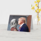 Ladies Man Greeting Card Karte (Gelbe Blume)