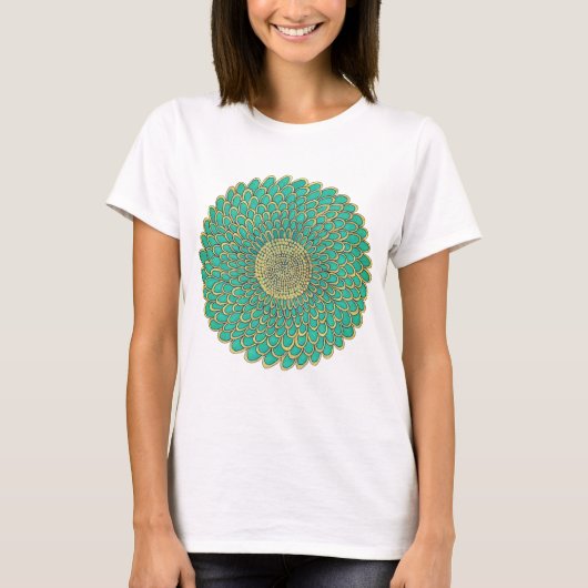Ladies Mandala T-shirt  (Vorderseite)
