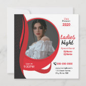 Ladies Night Club Flyer Template (Vorderseite)