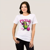 Ladies' Pickle Ballin' Tri-Blend Shirt (Vorderseite voll)